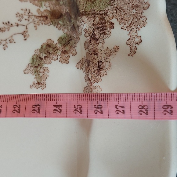 Johnson Bros The Old Mill Oval Serving Platter Plate Hand Painted Glossy Finish - Picture 7 of 7